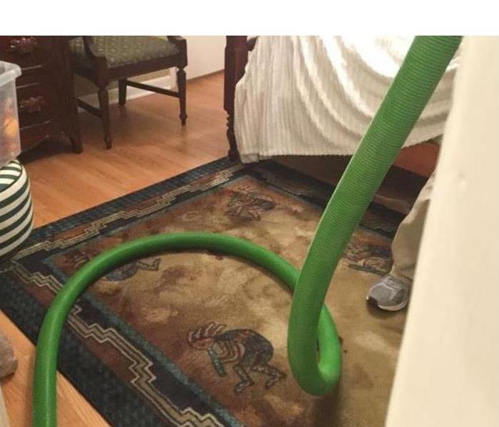 Water damaged rug 